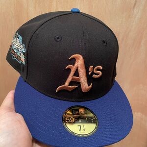 Hat club Rushmore Oakland athletics battle of the bay noho nati size 7 1/4